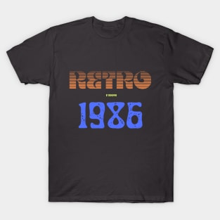 Retro Birthyear 1986 T-Shirt